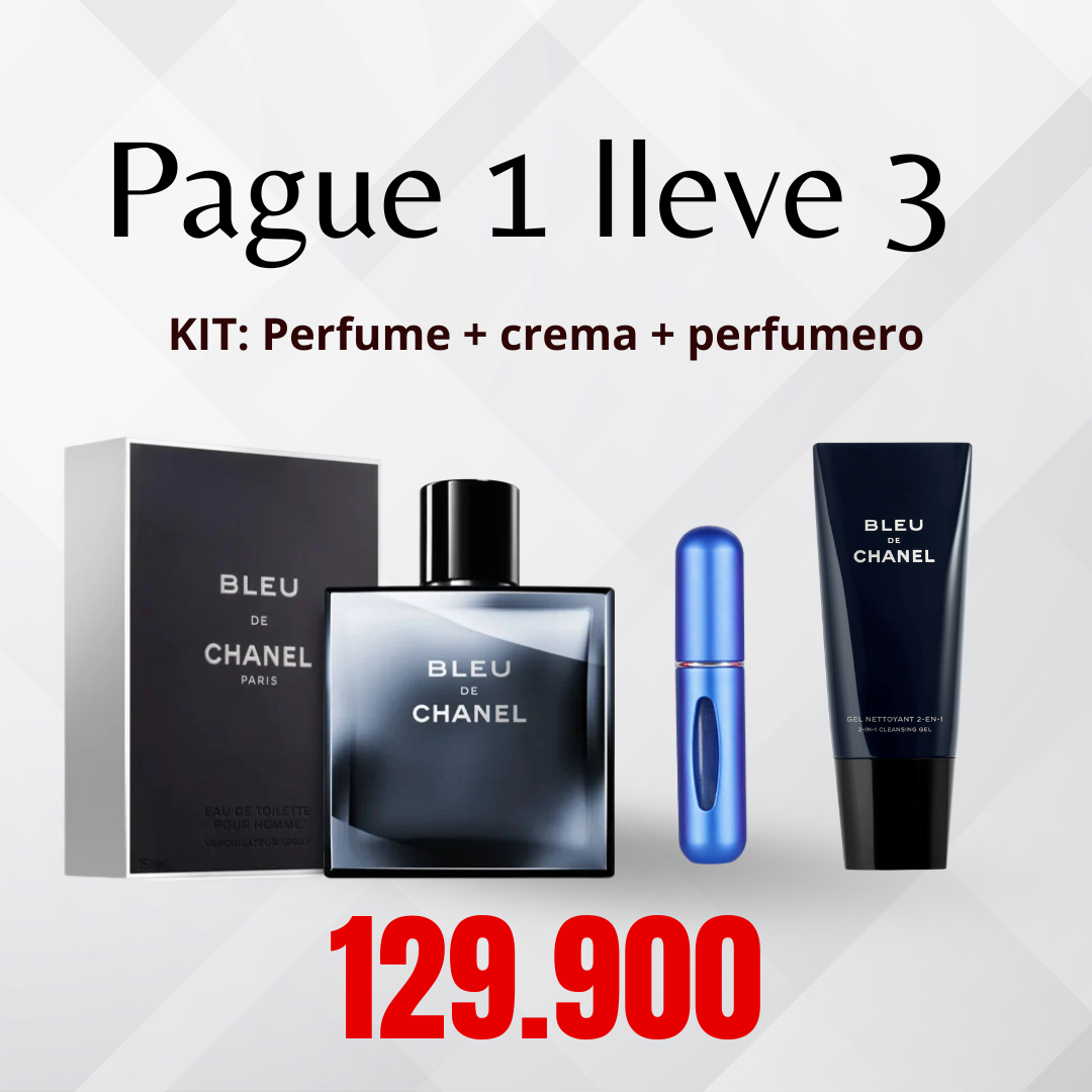 KIT: Perfume + crema + perfumero