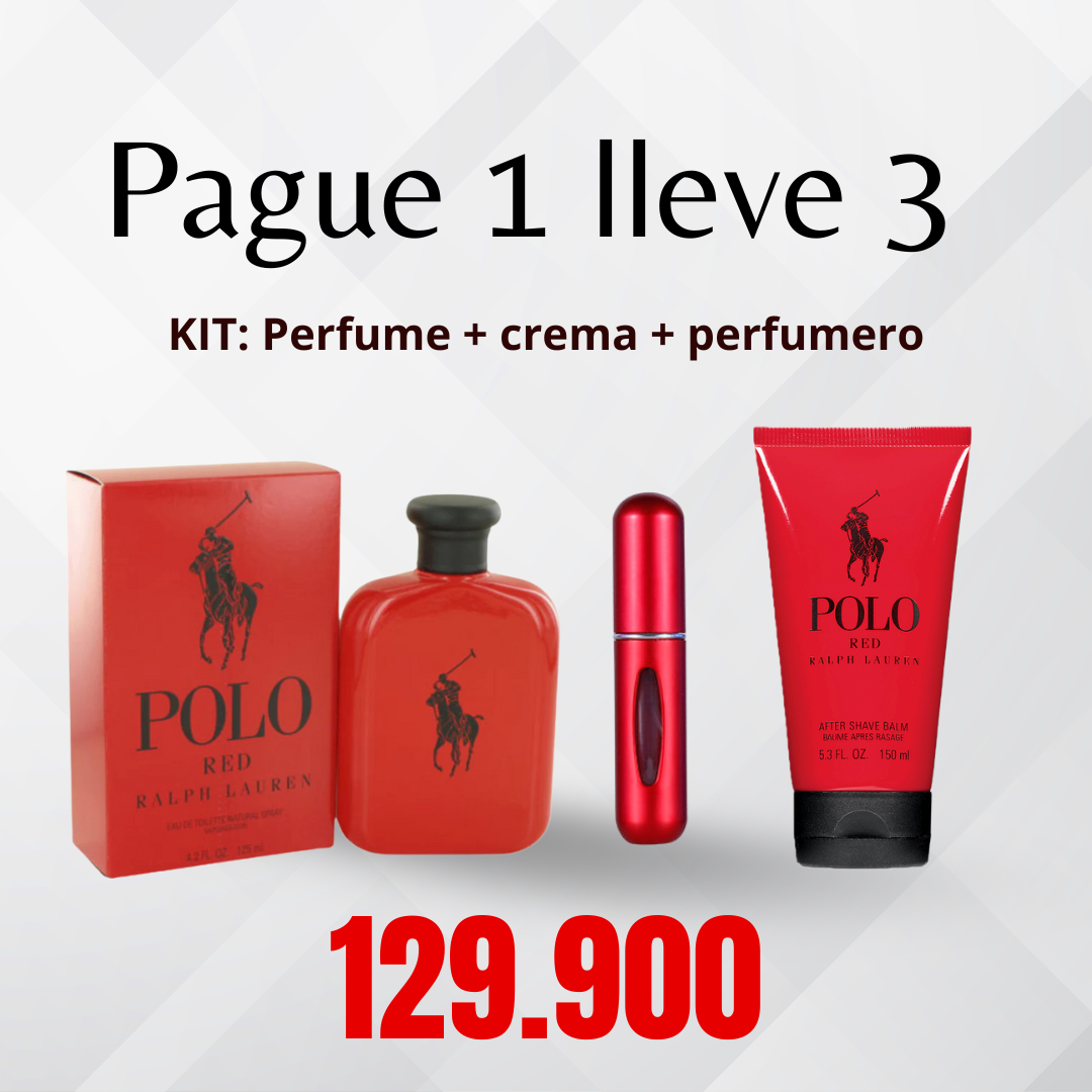 KIT: Perfume + crema + perfumero
