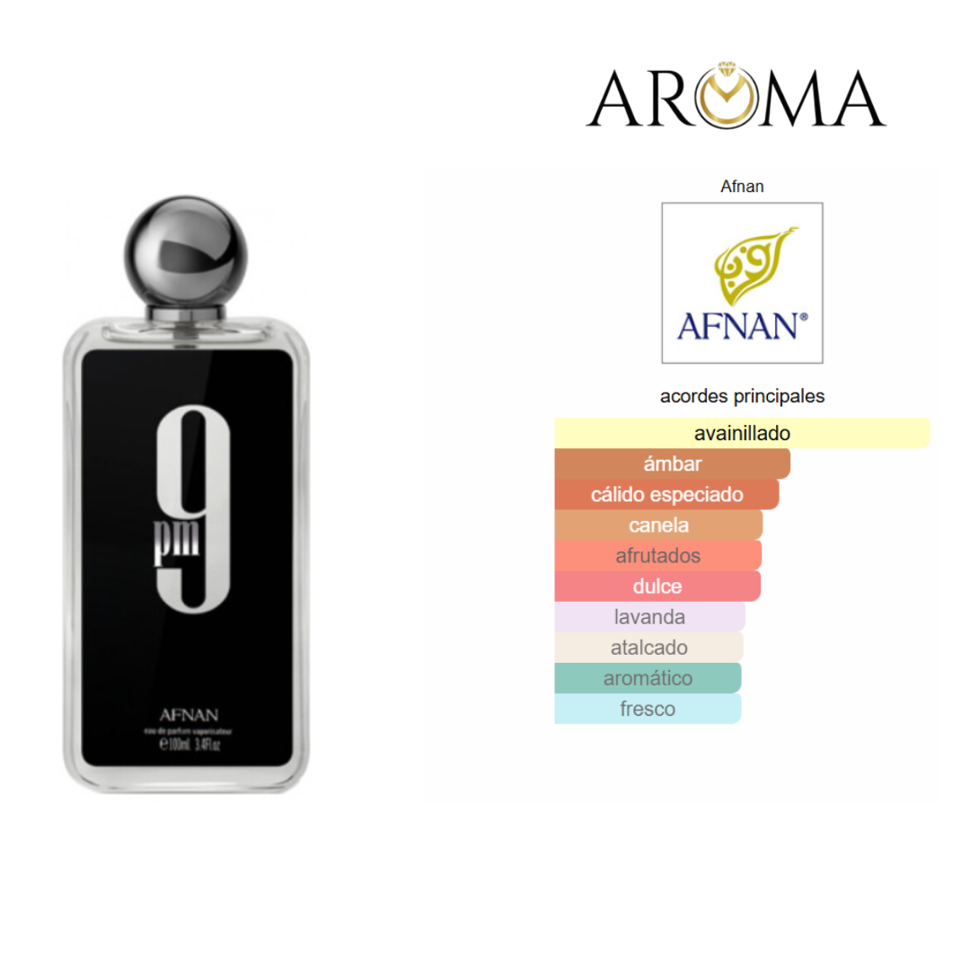 9pm Afnan para Hombres